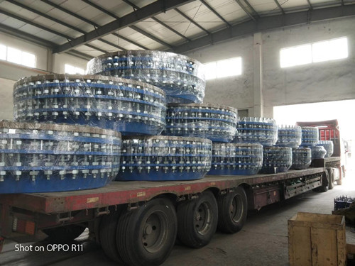 北京水廠DN2800雙法蘭傳力接頭一端法蘭一端焊接帶反法蘭